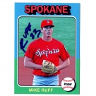 Mike Ruff autograph